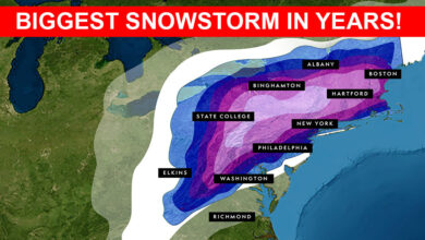 Photo of Forecasters Warning that a Whopper of a Winter Storm is on its Way to Much of the East Coast