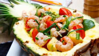 Photo of 12 Skinny Seafood Salads Under 350 Calories