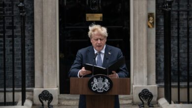 Photo of Prime Minister Boris Johnson Steps Down as Leader of the United Kingdom