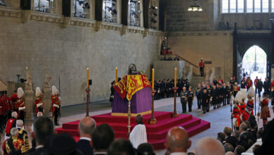 Photo of Queen Elizabeth II Laid to Rest at Windsor Castle Following State Funeral Service
